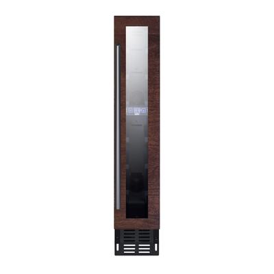 Summit SWC007H34PNR 5 7/8" 1 Section Commercial Wine Cooler w/ 1 Zone - 7 Bottle Capacity, 115v, Red