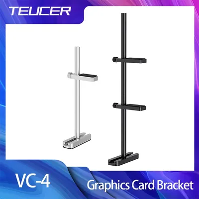 Teucer VC-4/VC-5 Aluminum Alloy Adjustable Graphics Card Bracket GPU Video Card Holder Support