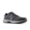 Walkingschuh NEW BALANCE "410 v8", Gr. 47,5, grau (anthrazit), Textil, Synthetik, sportlich, Schuhe, Trailrunningschuh, Laufschuh