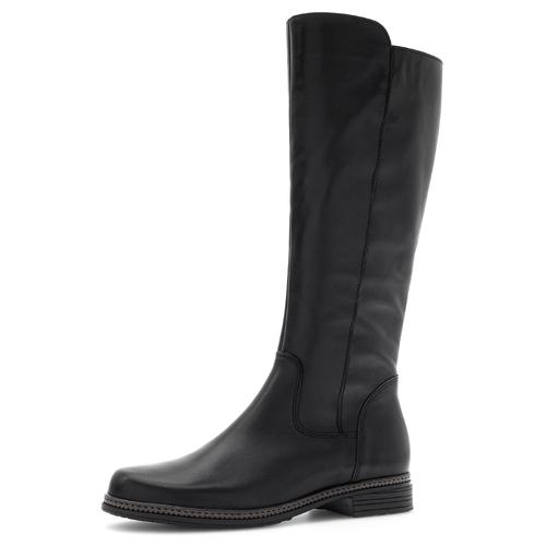 Stiefel GABOR Gr. 37, Normalschaft, schwarz Damen Schuhe Blockabsatz, Langschaftstiefel, Businessstiefel mit Reißverschluss Bestseller