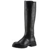 Stiefel GABOR, Damen, Gr. 42, Normalschaft, schwarz, Kalbsleder, Textil, unifarben, klassisch, Schuhe, Blockabsatz, Langschaftstiefel mit bequemer Best Fitting-Ausstattung