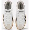 Trainingsschuh REEBOK CLASSIC "REEBOK SMASH EDGE S", Gr. 43, weiß (weiß, schwarz, gum), Leder, Synthetik, sportlich, Schuhe