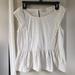 J. Crew Tops | J. Crew Top, White, 100 % Cotton, White | Color: White | Size: S