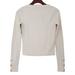 J. Crew Tops | J. Crew Vintage Rib Solit Neck Long Sleeve Top Size Xs Beige Button Detail Bw070 | Color: Cream | Size: Xs