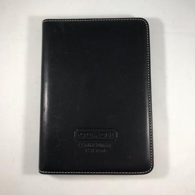 Coach Accessories | Black Leather Coach Photo Book | Color: Black | Size: Os