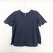 J. Crew Tops | J Crew Oversized Short Sleeve Top, Size 00, Navy Blue | Color: Blue | Size: 00