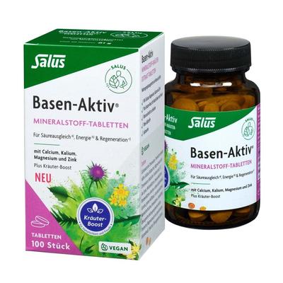 Basen Aktiv Mineralstoff-Kräuter-Extrakt-Tabletten 100 St Tabletten Image