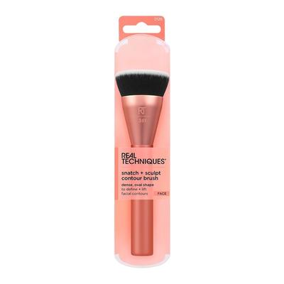Real Techniques RT SNATCH + SCULPT CONTOUR BRUSH Foundationpinsel Damen Image