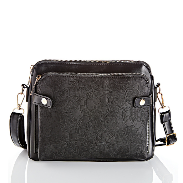 Schultertasche "Amelie" schwarz Amélie di Santi Image