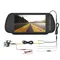7 Zoll Auto Rückspiegel Monitor mit Kamera Rückspiegel zum Parken Backup TFT LCD HD-Bildschirm Universal
