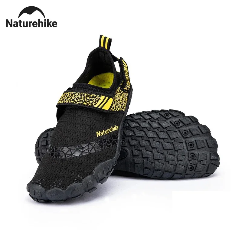 Naturehike Outdoor Schnelltrocknende Strand-Wasserschuhe für Herren und Damen, 1 Paar, zum Schwimmen, Aqua-Schuhe, neu, barfuß, atmungsaktiv, zum Wandern, rutschfest Image