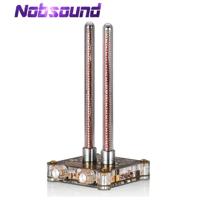 Nob sound vu9 Vintage Pixie Tube Schallpegel messer Audio Display Analysator Musik spektrum Mikrofon Image
