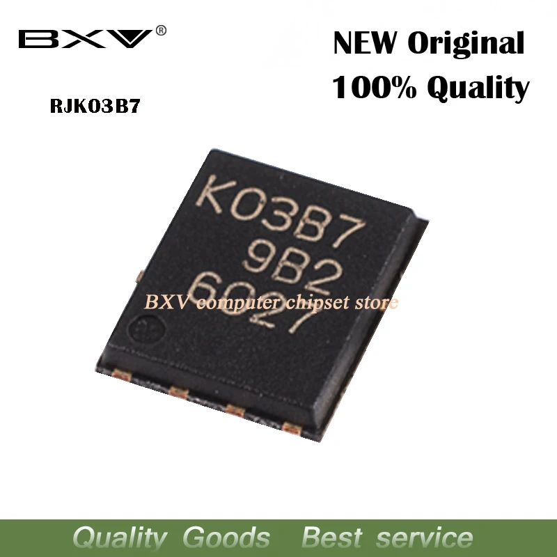 5 stücke rjk03b7dpa rjk03b7 k03b7 mosfet QFN-8 neues original Image