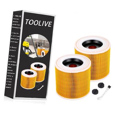 2 Stück WD3 Filter für Kärcher WD3 Premium WD2 WD3 WD3P WD1 MV2 MV3 A2004 A2604 A2204 A2054 SE4001 Image