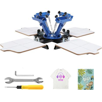 Mophorn - vevor 360° Drehbarer Siebdruck 54 x 45 cm Siebdruck-Ausrüstung T-Shirt Doppellagige Image