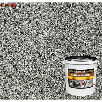Buntsteinputz Mosaikputz BP20 (grau, weiss, schwarz) 20kg Absolute ProfiQualität