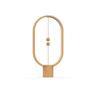 Neuwertig] DesignNest by Allocacoc Heng Lampe Ellipse Helles Holz, Helles Holz, Ellipse