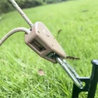 2/4/6pcs Corda Vento Riflettente Tenda Da Campeggio Corda di Fissaggio Fibbia Fissa Puleggia Tenditore Catraca Ganci Tenda All'aperto