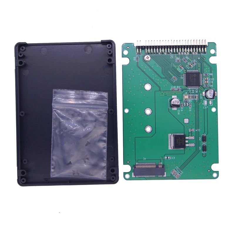 M.2 to IDE Enclosure Case Box B+M Key NGFF M.2 SATA SSD to 2.5" IDE Converter M2 IDE Adapter Support 2230 2242 2260 2280 M.2 SSD