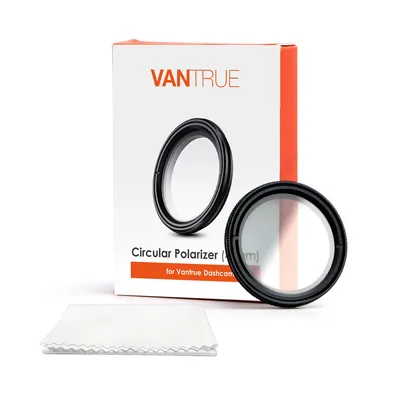 Vantrue 40mm Ultra-Slim CPL Circular Polarizer Filter for Vantrue E1 E2 E3 E1 Lite N5 Dash Cam