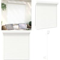 Volet roulant aluminium 140x150 cm blanc - volet roulant - volets roulants - Home & Living