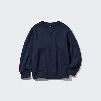 Uniqlo - Cotton Ultra Stretch Sweatshirt - Blue - 11-12Y