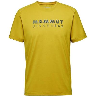 MAMMUT Herren Shirt Trovat T-Shirt Men Logo, Größe XL in Grün