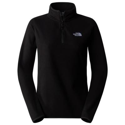 The North Face - Women's 100 Glacier 1/4 Zip - Fleecepullover Gr M schwarz