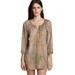 J. Crew Swim | J. Crew Harbor Paisley Print Tunic Top 100% Silk | Color: Cream/Pink | Size: S