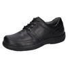 Schnürschuh WALDLÄUFER "KEN", Herren, Gr. 10 (44,5), schwarz, Nappaleder, klassisch, Schuhe, in K-Weite = extra weit, Freizeitschuh, Halbschuh, Schnürschuh