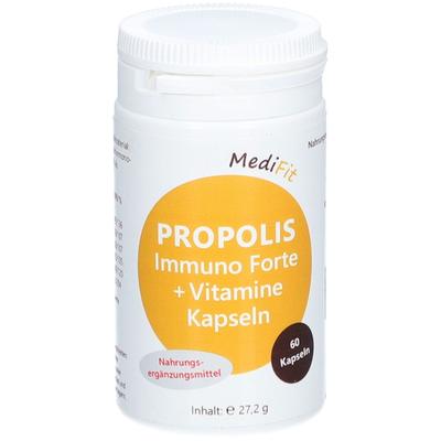 Propolis Immuno Forte+Vitamine Kapseln MediFit 60 St Image