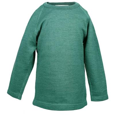 Reiff - Kid's Shirt - Merinopullover Gr 128 grün/türkis Image