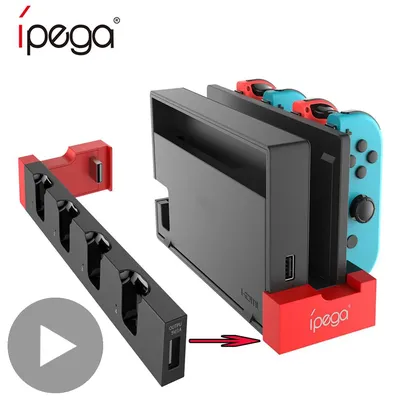 Steuerung für Nintend Nintendo Switch Joy Con Joy Con Konsole Ladestation Ladegerät Controller