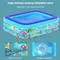 Piscine gonflable pour bébé, piscine parfaite pour l'intérieur et l'extérieur, piscine d'été pour