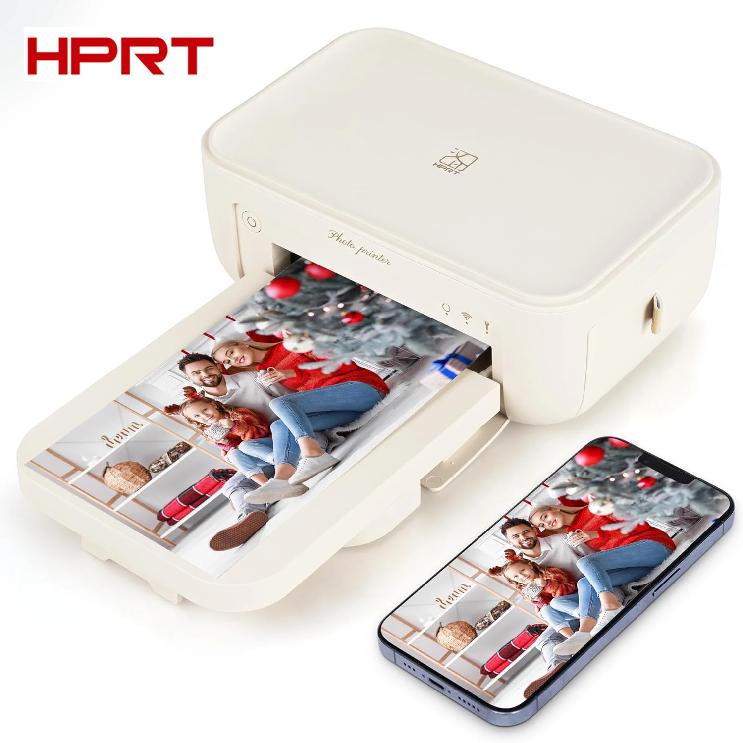 HStore-Imprimante photo instantanée sans fil à sublimation thermique, haute résolution, T CP4100, Pr15, 300 ug I