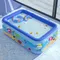Piscine gonflable d'été pour bébé, grandes piscines à cadre de 120cm, baignoire de bain pour