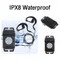 IPX8 Impermeabile Lettore MP3 Radio FM Lettore MP3 con Auricolari Lettore MP3 con Morsetti per Nuoto