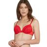 LOU Womens Amazone Push-Up Bra - Red Polyamide - Size 34A | LOU Sale | Discount Designer Brands