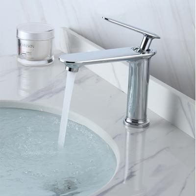 Bathroom Sink Faucet - Classic Electroplated Mount Outside Single Handle One HoleBath Taps