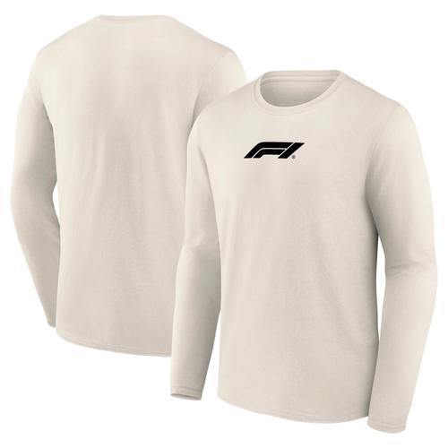 Formel 1 Kleiner Mono Logo LS T-Shirt – Off-White