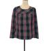 J. Crew Tops | Euc J. Crew Tartan Plaid Top | Color: Black/Red | Size: 8