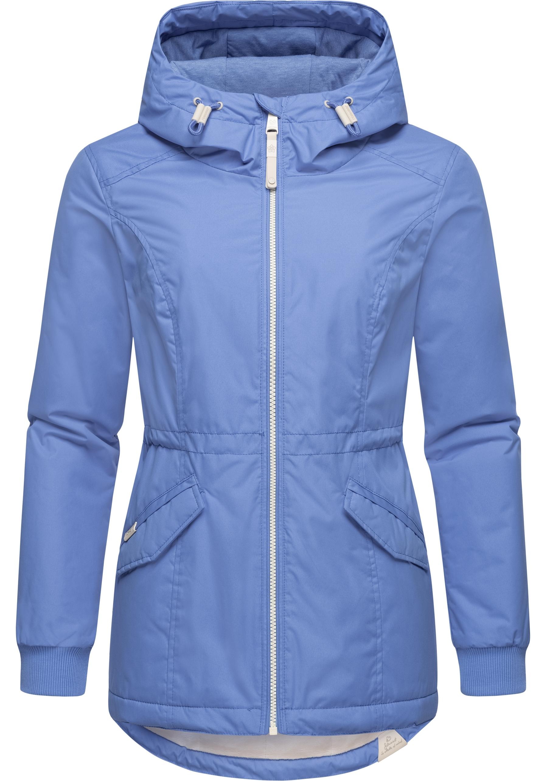 Winterjacke RAGWEAR "Dowey Warm", Damen, Gr. S (36), blau, Obermaterial: 100% Polyester, Innenfutter: 100% Polyester, Wattierung: 100% Polyester, Basic, figurumspielend Po-bedeckend, hoch geschlossener Ausschnitt, eng Rippbündchen, Jacken,... Image