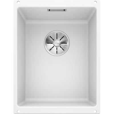 Granitspüle BLANCO "SUBLINE 320-U", weiß, B:35cm, Verbundwerkstoff, Küchenspülen