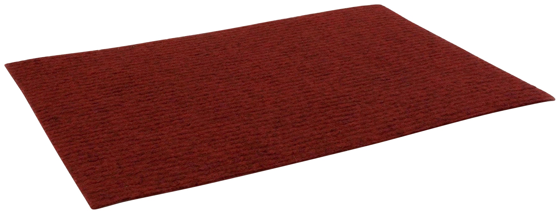 Nadelvliesteppich "MALTA", rot, B:200cm H:2,5mm L:1.800cm, Polypropylen, PRIMAFLOR-IDEEN IN TEXTIL, Teppiche, Uni-Farben, strapazierfähig & pflegeleicht, Kurzflor, Nadelvlies Image