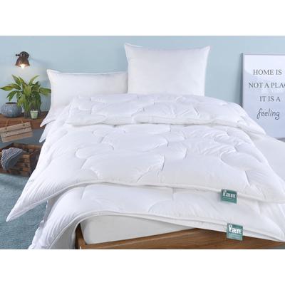 Kunstfaserbettdecke FAN "Texas", weiß, B:135cm L:200cm, Bezug: 100% Baumwolle. Füllung: 100% Polyester, Bettdecken, bewährte Markenqualität - seit Jahrzenten geschätzt Image