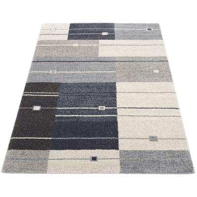 Teppich OCI DIE TEPPICHMARKE "CASTLE MODENA", grau (grau, blau), B:200cm H:20mm L:250cm, Polypropylen (PP), Teppiche, Wohnzimmer Image