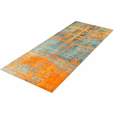 Läufer "Rustic" Gr. 12, grau, B:80cm H:9mm L:200cm, Kunstfaser, WASH+DRY BY KLEEN-TEX, Teppiche, Teppich, Schmutzfangläufer, modernes Design, rutschhemmend, waschbar Image