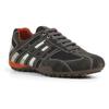 Sneaker GEOX "Snake", Herren, Gr. 46, grau (dunkelgrau), Veloursleder, Textil, sportlich, Schuhe, Freizeitschuh, Schnürschuh mit Geox Spezial Membran