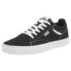 Sneaker VANS "Seldan", Gr. 45, schwarz, Textil, sportlich, Schuhe Sneaker low Skaterschuh Canvassneaker, aus textilem Canvas-Material