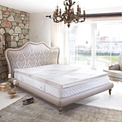 Topper YATAS BEDDING "Visco", weiß, B:120cm H:4cm L:200cm, Viscoschaum, Topper Image